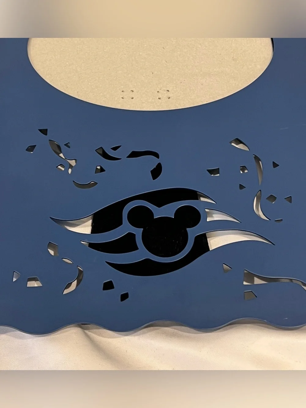 Disney Cruise Line Mickey Mouse AAA Blue Metal 5x7 Frame